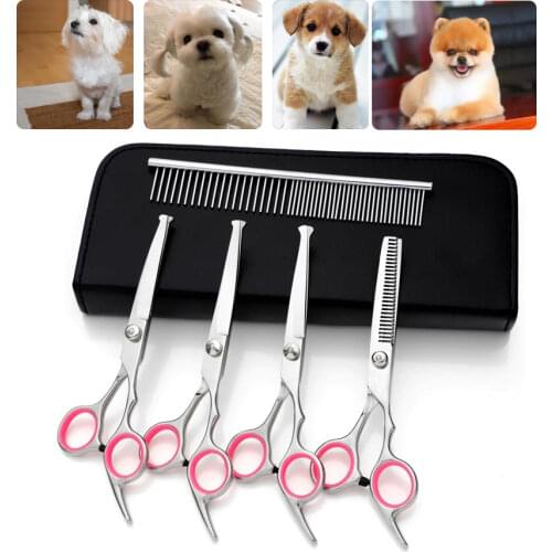 6 Inch Professional Stainless Steel Dog Grooming Scissors Animal Cutting Pet Shears
