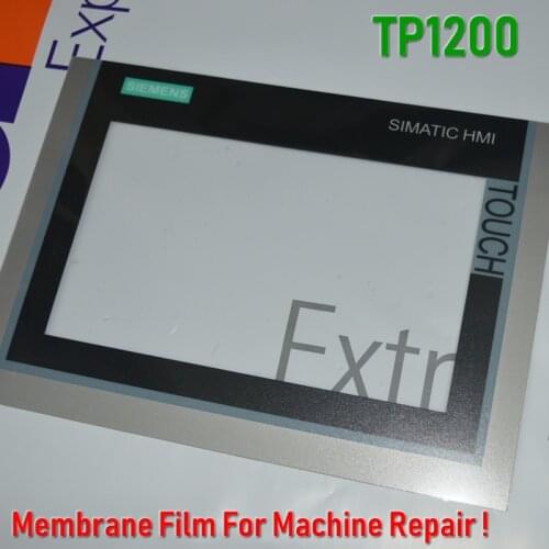 6AV2144-8MC10-0AA0 TP1200 Membrane Film+Touch Glass for SIMATIC HMI Panel repair~do it yourself, Have in stock