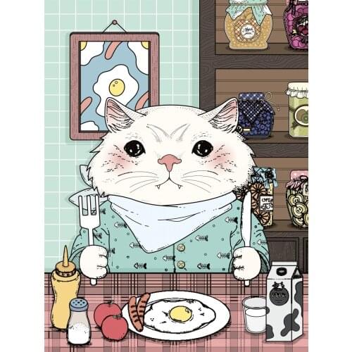 AZSG Cute Cat Clear Stamps For Scrapbooking DIY Clip Art /Card Making Decoration Stamps Crafts