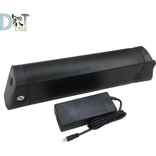 Free shipping Slim down tube 36V 10Ah 36V 14Ah replacement battery pack with capacity display for electric MTB bike with charger