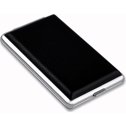 WITUSE Cigarette Case B Metal Leather Cigarette Box Case Holder Collection