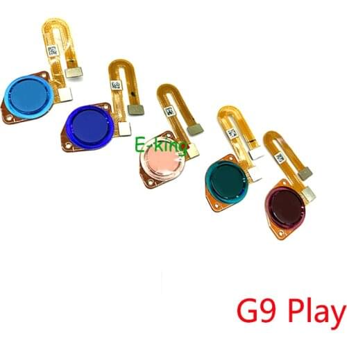 For Motorola Moto G9 Play Fingerprint Reader Touch ID Sensor Return Key Home Button Flex Cable