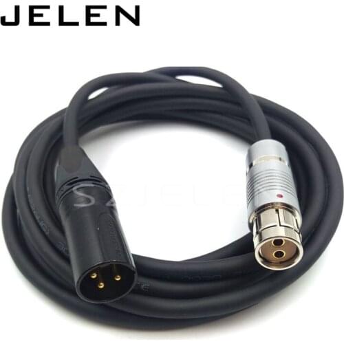 ARRI ALEXA XT, ARRI ALEXA SXT,ARRI ALEXA XT plus Camera power cable ,Connectors XLR 3pin to FI 2pin plug Camera power cable
