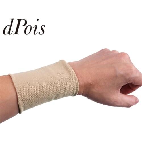 1 Pair Unisex Womens Compression Wrist Sleeves Mens Tattoo Cover Up Brace for Arthritis Carpal Tunnel Muscle Joint Pain Relief