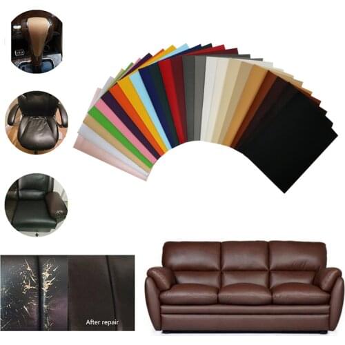 10x20 25x30 60x25cm sofa repair leather patch self-adhesive sticker for chair seat bag shoe bed bag fix leather sofa patches