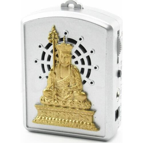 Mini Golden Buddhist Pray Scriptures Music Machine With 9 Kind Buddha Music Song