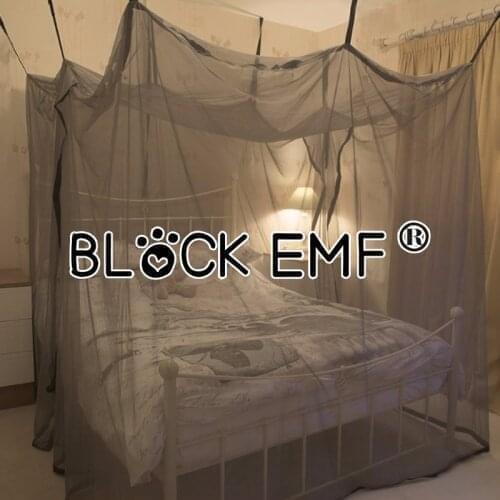 BLOCK EMI EMF RF Shielding Silver fibre Mosquito Net