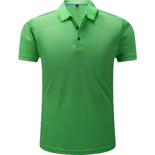 Men Polo Shirts Women Summer Short Male Polos Female Solid Classic Business Tee Tops Soft Clothes Slim Fit Size S-4XL Green Grey