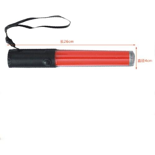 Outdoor Safety LED Traffic baton Safety Signal Warning Flashing at night Wand Baton by hand Police ref baton 260mm Night Light