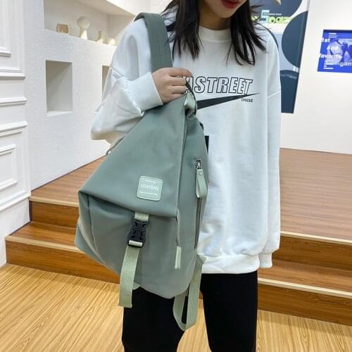 2021 New Backpack Women School Backpack Fashion Large Capacity Preppy Style Female Backpack School Bag for Teenage Girls Mochila