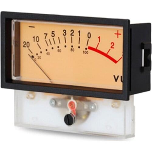 New Hot Vu Meter Stereo Audio Amplifier Board Adjustable Backlight with Driver DB Sound Level Indicator