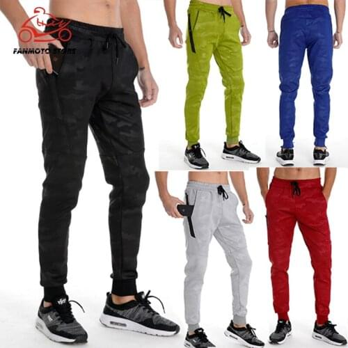 Autumn Joggers Mens Motorcycles Pants Sweatpants Gym Fitness Workout Solid Trousers Male Casual Pencil Pants Joggers Sportswear