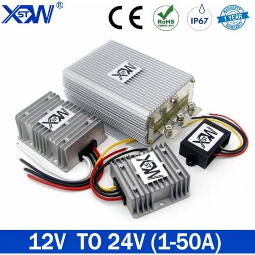 Power Supply Converter 12V TO 24V 1A 3A 5A 10A 12A 15A 20A Step Up Boost DC DC Voltage Regulator For Car For LED Free shipping