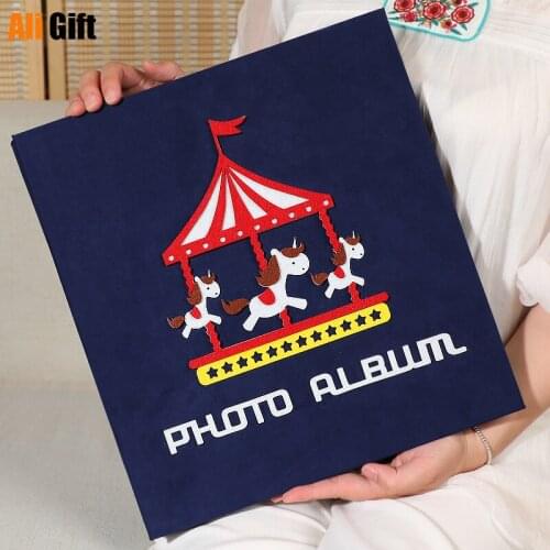 Waterproof 600 Photos Wedding/Baby/Interstitial Photo Album Big Size Photo Album Cartoon Animal Cover Album For Photos