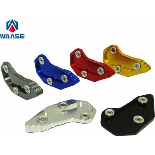 Waase For BMW R1200R R1200RS R1200 R RS 2015 2016 2017 2018 Kickstand Foot Side Stand Extension Pad Support Plate