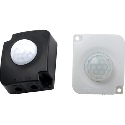 1Pc Automatic DC 12V 24V 10A Infrared Body PIR Motion Detector Sensor Switch