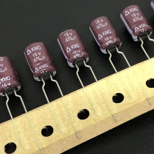10pcs/100pcs 470uF 16V SAMYOUNG KMG Series 8x11.5mm 16V470uF FOR Motherboad Aluminum Electrolytic Capacitors