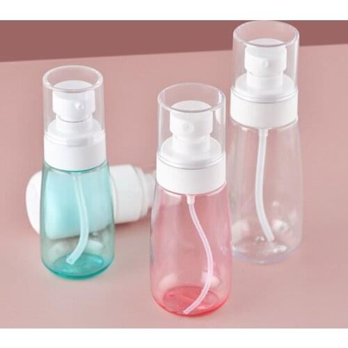 100ML Portable Small Spray Bottle Watering Can Travel Packaging Transparent Press Storage Spray Bottle Cosmetic Spray Bottle