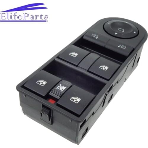 13228877 Master Power Window Switch for Vauxhall Opel Astra H 2004 2005 2006 2007 2008 2009 2010 2011 2012 2013 2014 2015