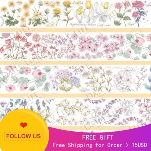 3 Meter Dailylife Decorative Journal Washi Tape Sample