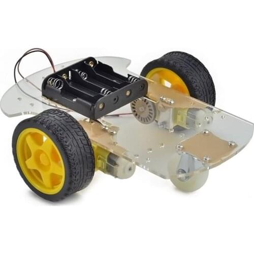 Arduino Robotics Encoding 2 Wheel Robot Car Chassis Car Kit 2WD