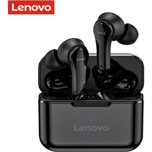 Original Lenovo QT82 Wireless Bluetooth Headphones V5.0 Touch Control Earbuds Stereo HD Talking