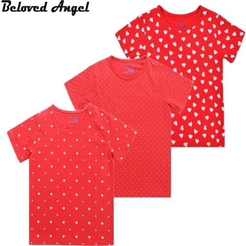Beloved Angel 2018 Kids Baby Girls Tops Tees Children T-shirts For Boys Short Sleeve New Summer T shirts