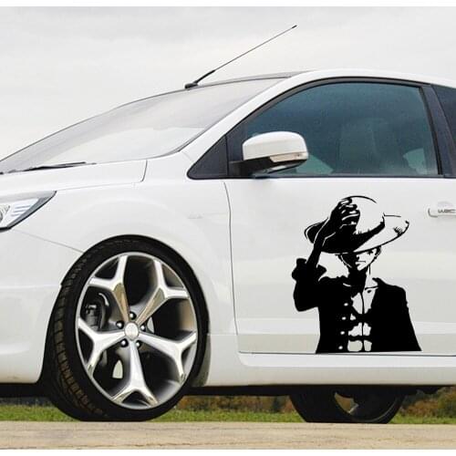 Personality Monkey D Luffy Sticker Funny Vinyl Stickers Personalized Auto Stickers Motorcycle Decals for Car Apply To Car Window