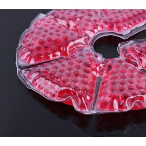 K1KB Breast Therapy Pad Bead Ice Gel Pack Hot Cold For Nursing Mother Breast Problem