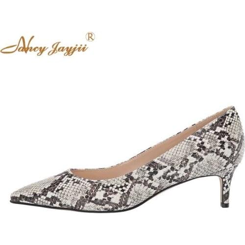 Женские туфли с каблуком-рюмочкой NANCYJAYJII China At AliExpress