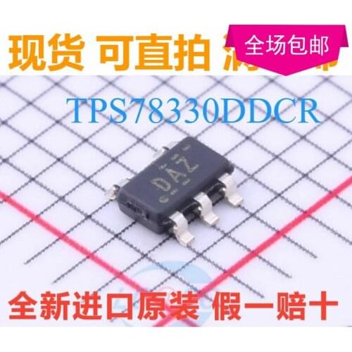 New 10pcs/lot TPS78330DDCR DAZ TPS78330DDC TPS78330 SOT23-5