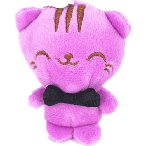 Cat 10CM Plush Stuffed TOY doll , Kids Key Chain Cat Toy Pendant Gift Plush