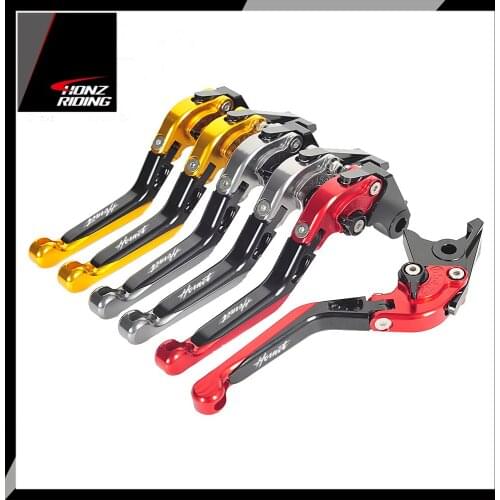 For Honda CB599 CB600 Hornet Brake Clutch Levers 1998-2006 Motorcycle Adjustable Folding Lever for Hornet