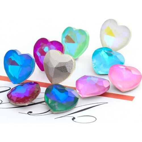 12mm Pointback Rhinestones Strass Mocha Series Glass Crystal Stones Glue On Stones DIY Crafts Needlework Accessories