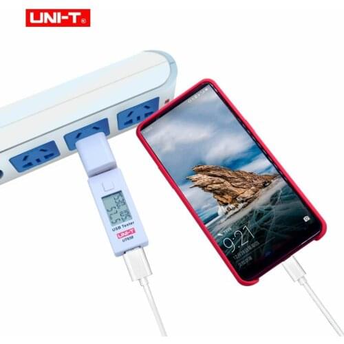 UNI-T USB Voltage Testers U Disk Doctor Chargers Voltmeter Ameter UT658 UT658B Test MAX 9V with Data Storage USB Tester Meters