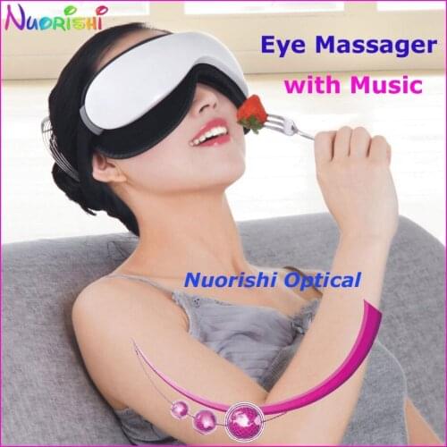 KS3600 Recommended Electric Massager For Eye With Music Eye Care Air Pressure Vibration Massager By Remote Free Shipping