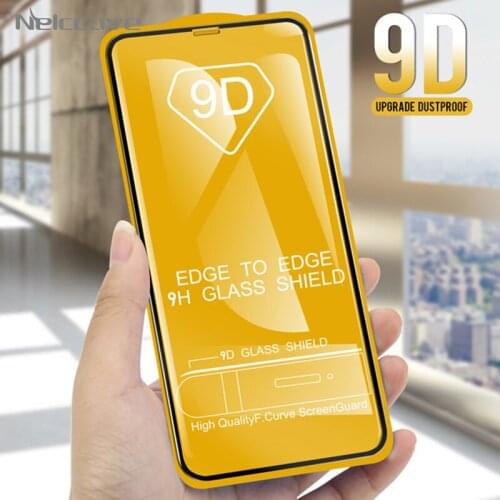 10pcs/lot 9DTempered Glass Full Gule Full Cover For iphone12 pro Max XS XR 8 8 7plus 6 6S Complete Film SE2020 Screen Protector