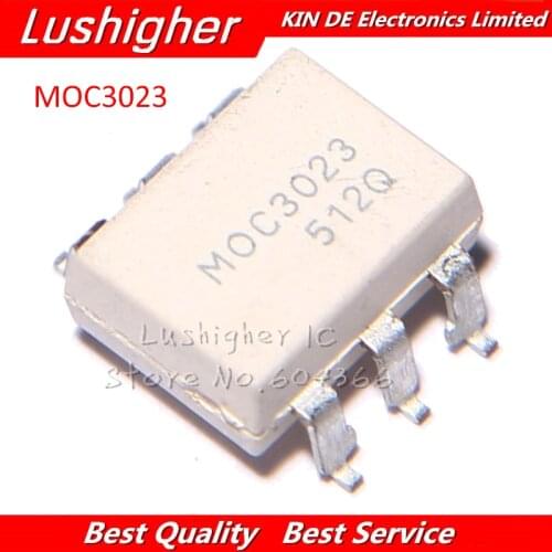 10pcs MOC3023 SOP6 MOC3023M SOP-6