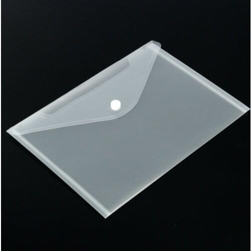 10 pcs/set of transparent plastic A5 file folder file bag file bag file paper storage office supplies