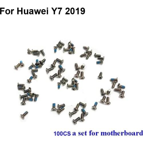 100PCS a Set Screw For Huawei Y7 2019 mainboard motherboard Cover Screws Repair Parts For Huawei Y 7 2019