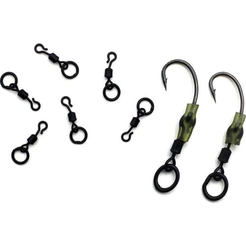 20PCS Carp Fishing Boilies Tackle Rig Making Boilies Carp Ring Carp Coarse Fishing Bait Accessories