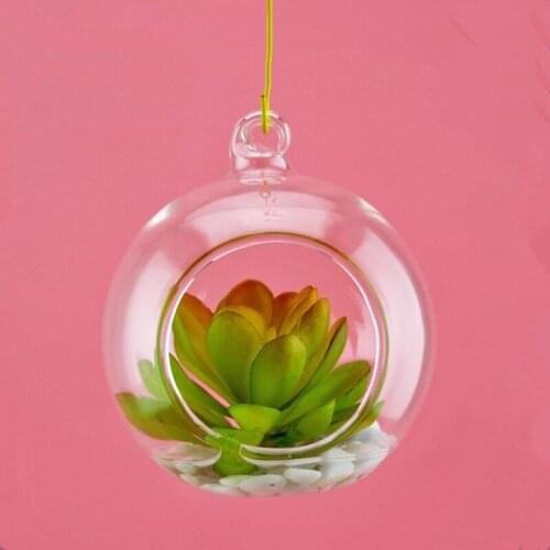 South Korea Free Shipping 36pcs/pack Hanging Glass Globe Terrarium Vase Home Decorative Handmade Wedding Friend Favor Gift