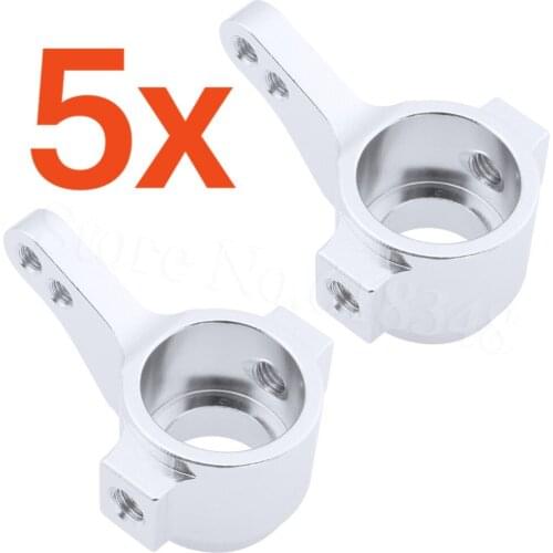 5 Pairs/lot OEM Metal Aluminum Front Knuckle Arm Uprights 2P TAMIYA 1/10 Parts Upgrade CC01 CC-01 CC01-02 Wholesale