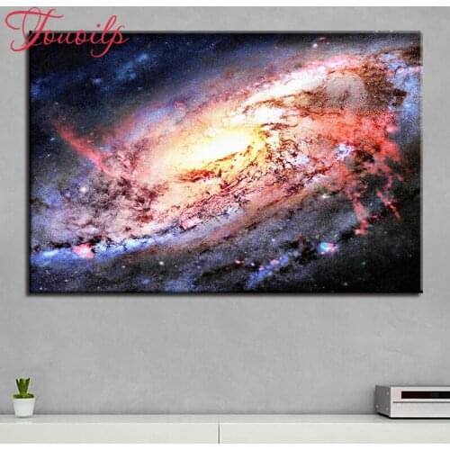 Touoilp Diamond embroidery sale"Starry sky"5d diamond painting full diamond mosaic puzzle picture of rhinestones cross-stitch