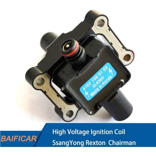 Baificar Brand New Genuine High Voltage Ignition Coil A1621580103 For SsangYong Rexton Chairman