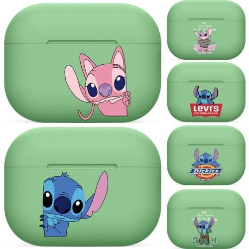 Disney For Airpods pro 3 case Protective Bluetooth Wireless Earphone Cover Air Pods airpod case air pod cases green