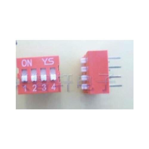 DIP switch 4 way 2.54mm,DIP Switches 4P