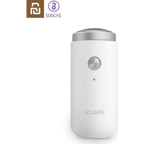 Youpin SO WHITE ED1 Mini Electric Shaver For Men Portable MenS Razor Head Dry Wet Shaving Washable Beard Trimmer Comfy