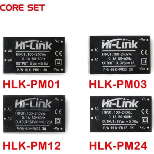 AC-DC isolation switch power module 220V to 3.3V/5V/12V/24V HLK-PM01 HLK-PM03 HLK-PM12 HLK-PM24 power supply module