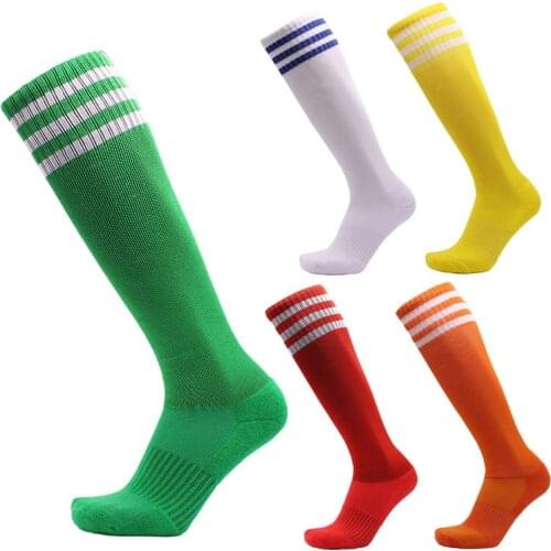 2017 High quality Three stripes Towel bottom Man Women Compression Socks Knee High Sock Soft Leg Support Stretch Breathable Sock